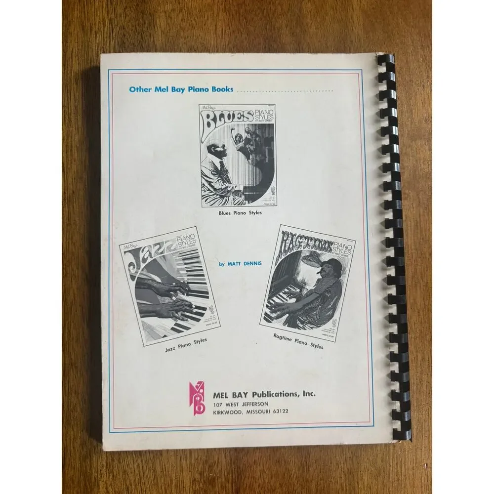 Mel Bay Publications vintage 1973
